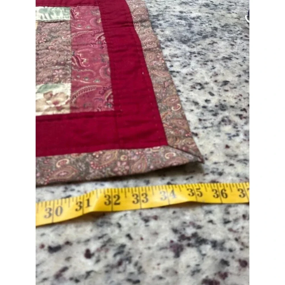 Gorgeous, handmade antique table runner